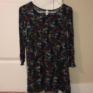 floral dress. worn once